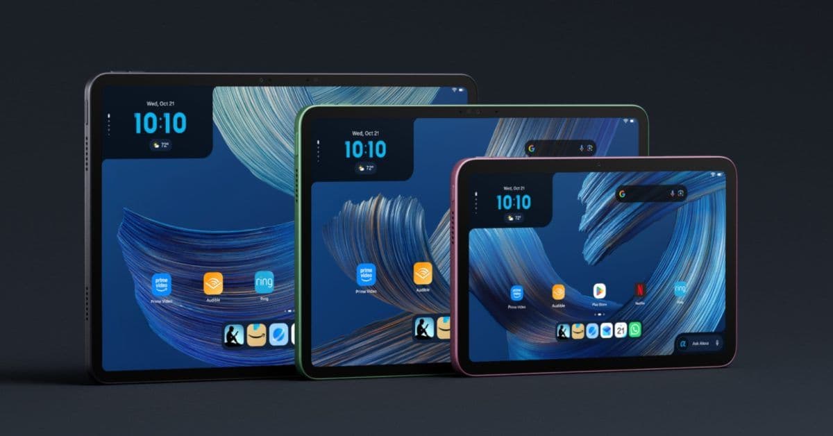Amazon 全新 Alexa Tablet 登場,終於為 iPad 系列帶來急需的競爭