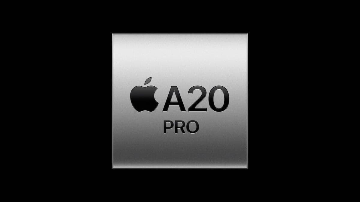 Apple 發佈 A20 Pro:首款 2nm 智能手機晶片