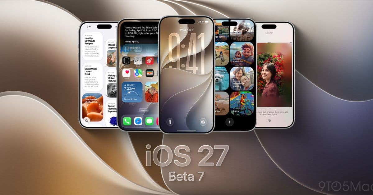 iOS 27 beta 7 現已推出,Apple 測試 Siri AI 重大升級