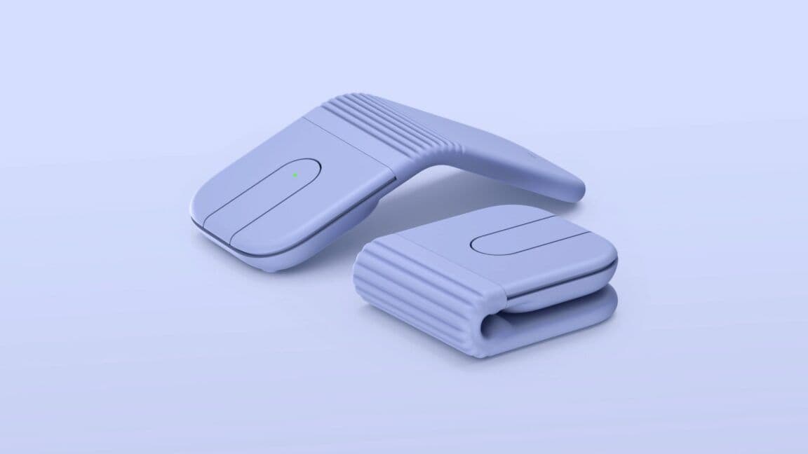 Logitech 推出摺疊滑鼠 Mobi Fold:專為拒絕攜帶滑鼠的人士而設