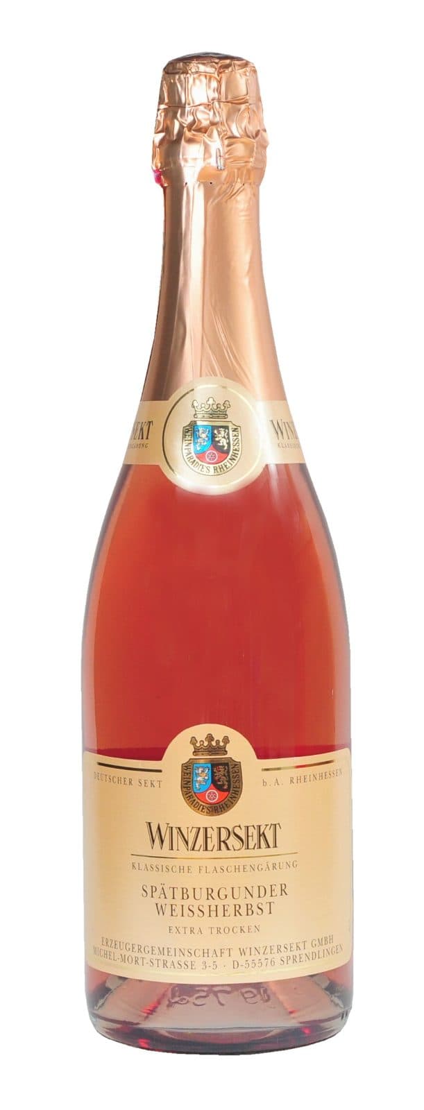 德國錫可粉紅氣泡酒 Winzersekt, Spatburgunder Weissherbst Extra Trocken Sekt 2022