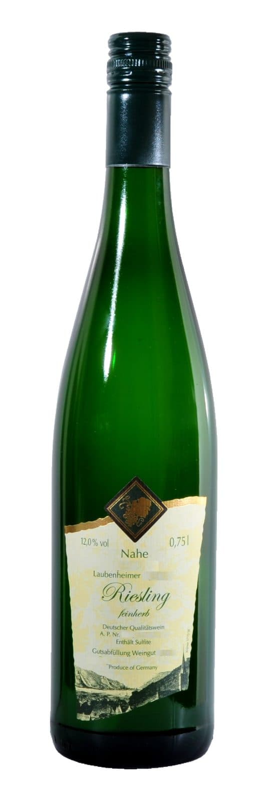 德國微甜雷司令白葡萄酒 Schӧmehl, Laubenheimer, Riesling Feinherb 2022