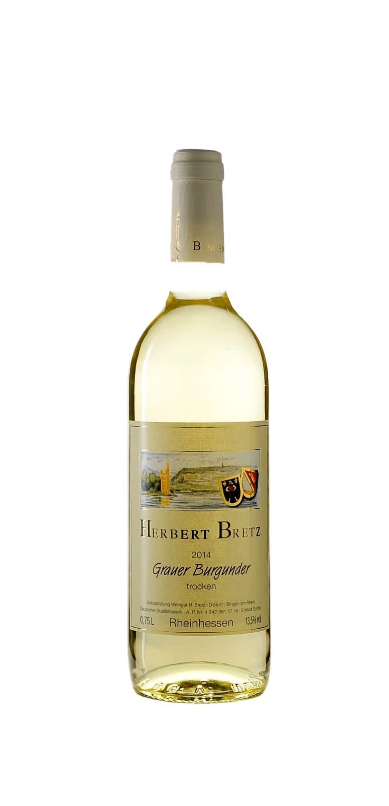 德國灰皮諾葡萄白酒 Herbert Bretz, Grauer Burgunder Trocken 2023