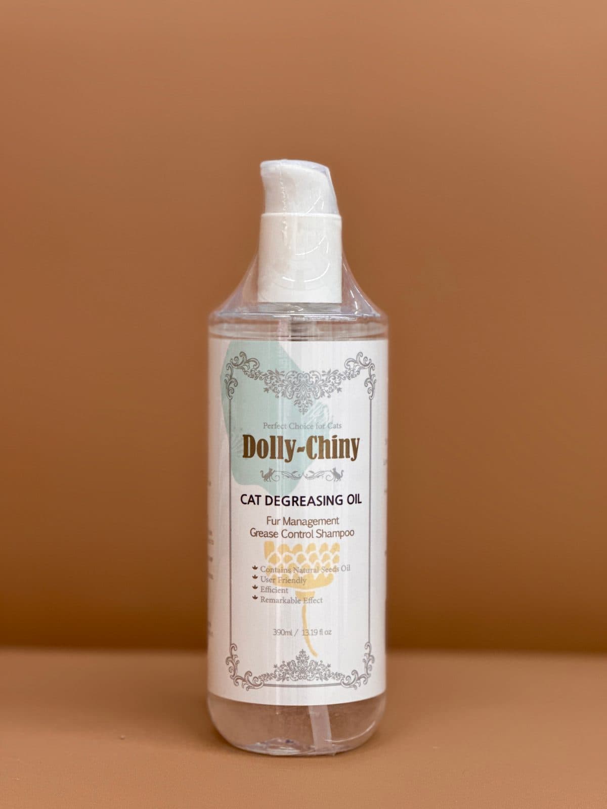 Dolly-Chiny® 貓狗通用去油護理油 390ml