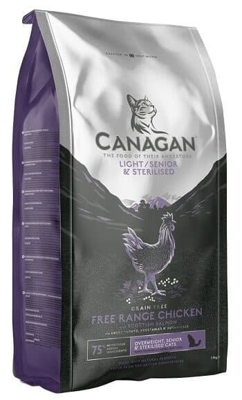 Canagan 原之選 無穀物走地雞配方(減重 / 高齡 / 絕育貓專用)1.5kg