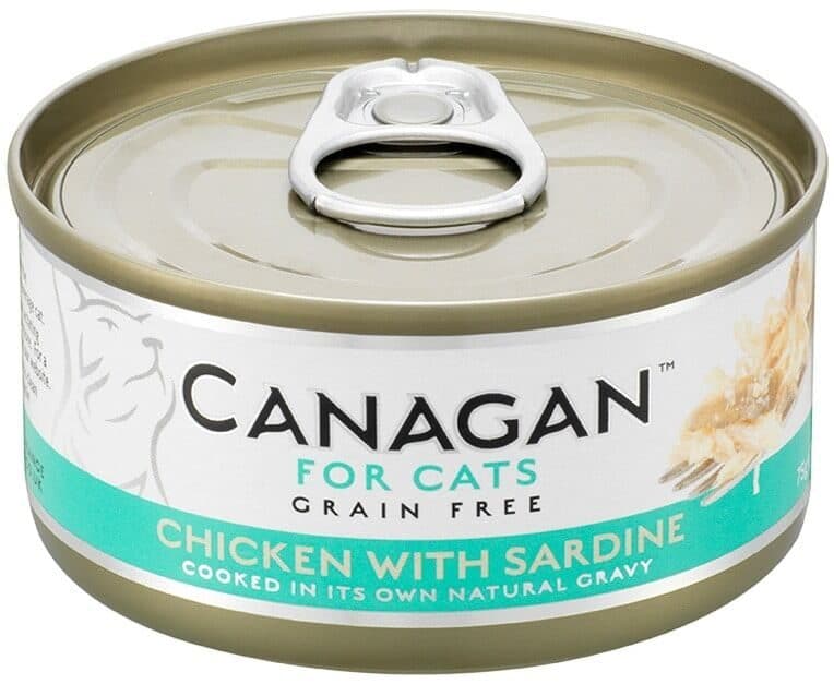 Canagan (原之選) 天然無穀物貓糧罐頭 - 雞肉伴沙丁魚 75g