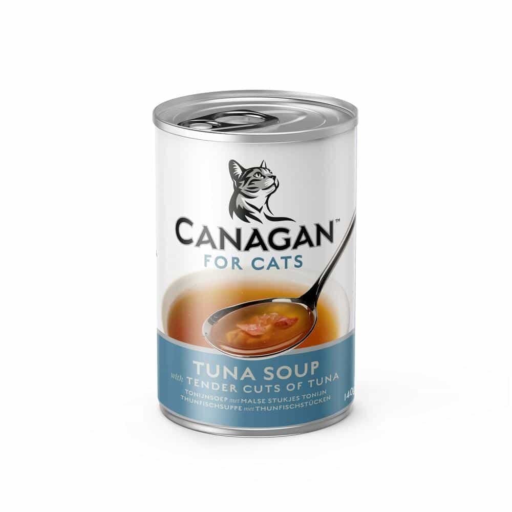 Canagan 原之選貓濕糧 - 無穀物 - 營養補水吞拿魚湯 140g
