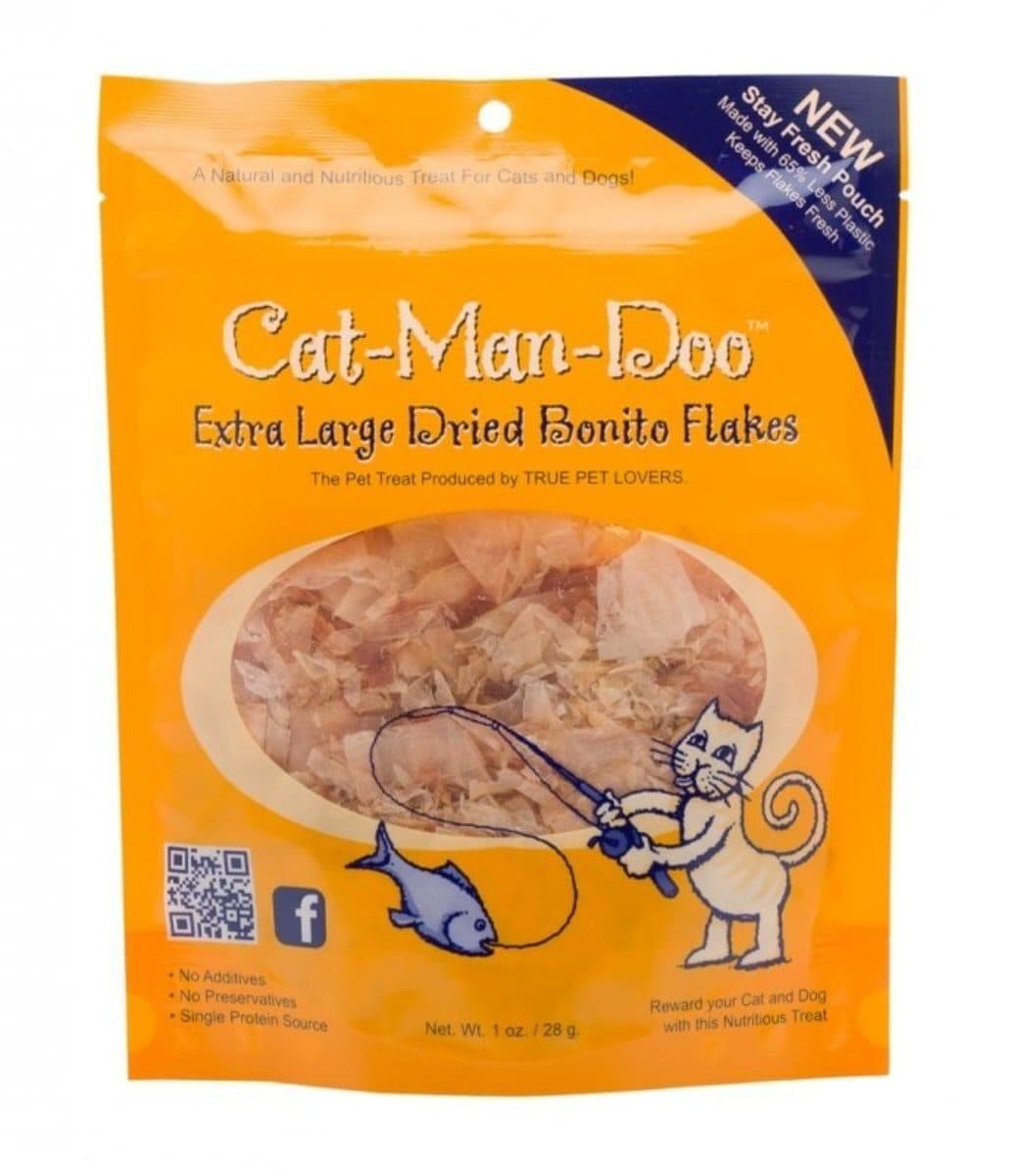 Cat-Man-Doo Extra Large Dried Bonito Flakes 鰹魚薄片 1oz {原裝行貨}