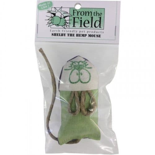 From the Field Shelby the Hemp Mouse 麻製貓草老鼠玩具(貓適用)