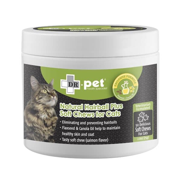 DR.pet 去毛球天然肉粒(貓用|50粒軟咀嚼)