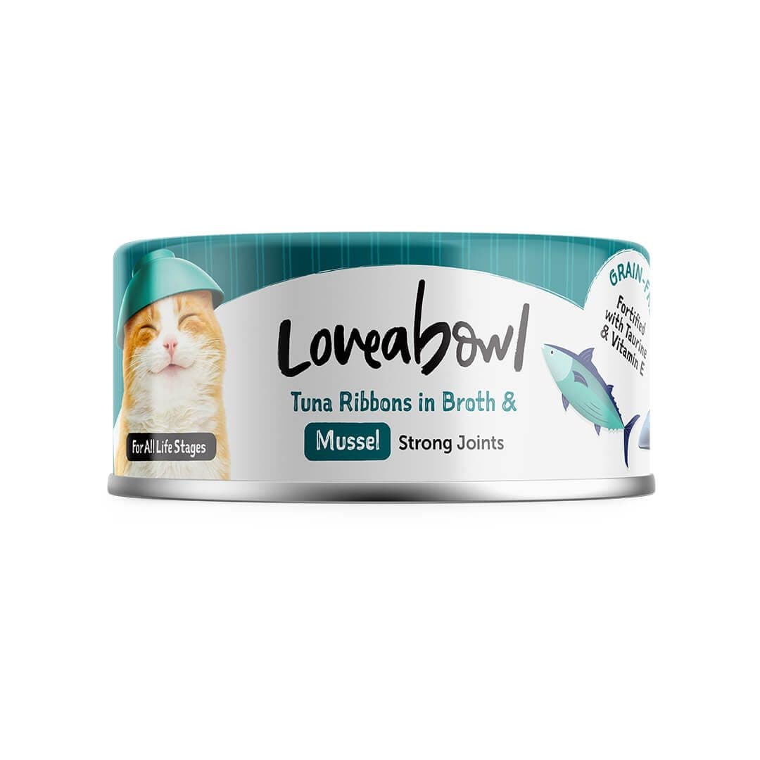 Loveabowl 絲滑香香魚系列 強關吞拿魚青口 貓罐頭 70g
