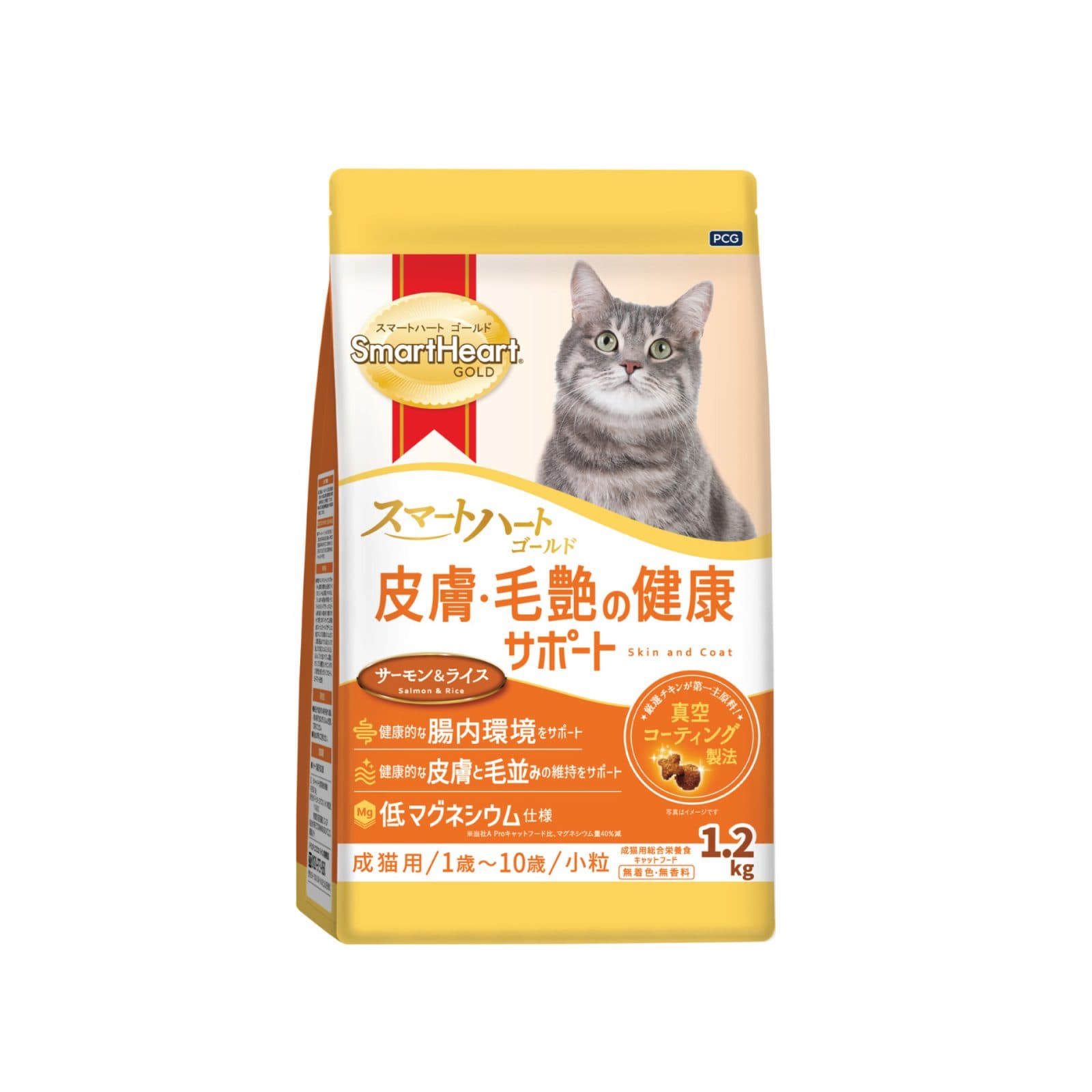 Smart Heart Gold 慧心金裝(日版) 亮毛護膚成貓配方 1.2kg / 6kg