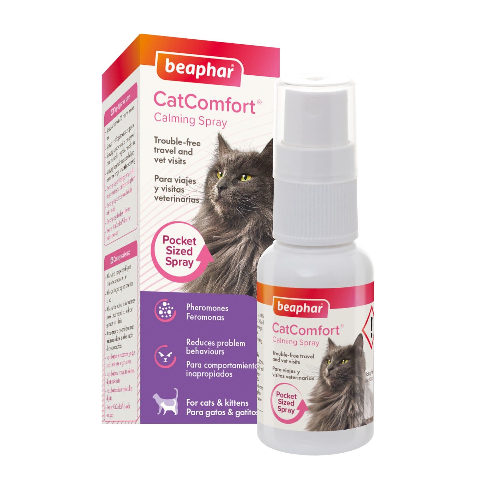 Beaphar CatComfort® 貓用舒緩鎮定噴霧 (60ml)