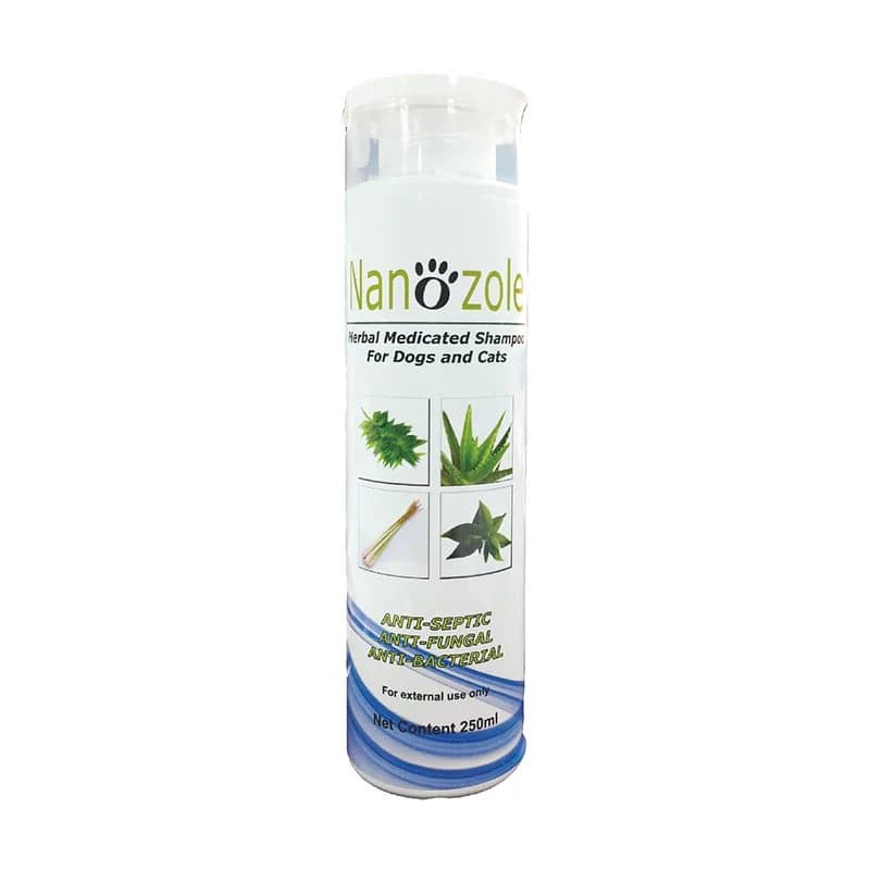 Herbact Nanozole 草本藥用洗毛精 250ml (貓犬用)