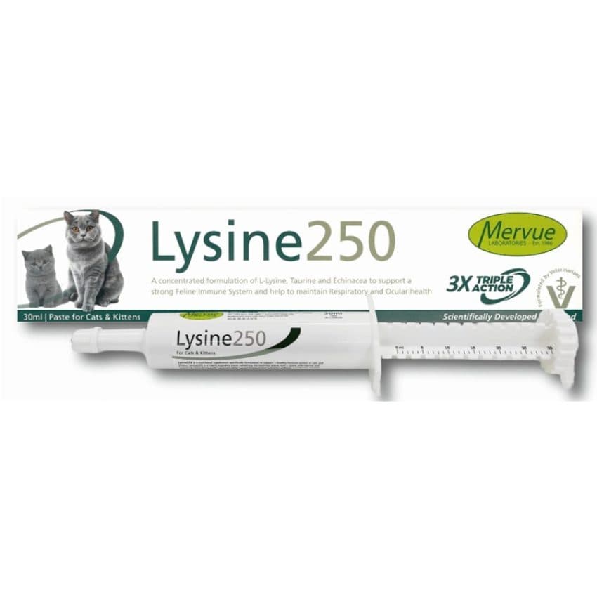 Mervue Lysine 250 貓用賴氨酸補充劑(30ml)
