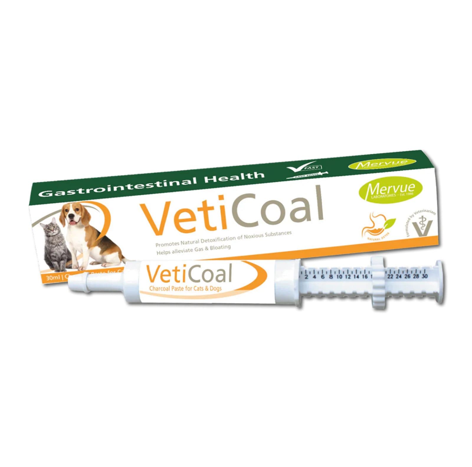 Mervue VetiCoal 解脹爽(貓犬通用)