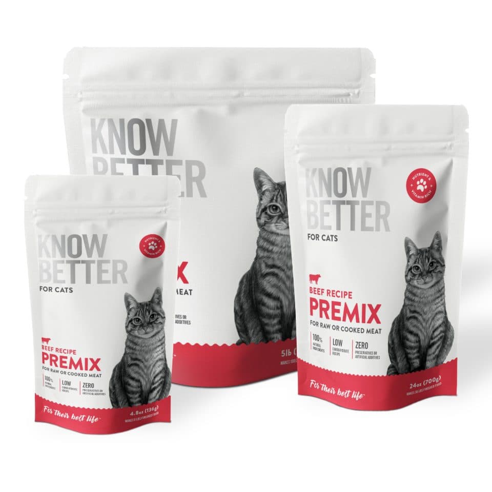 Know Better for Cats – Beef Recipe 牛肉配方貓用預拌粉