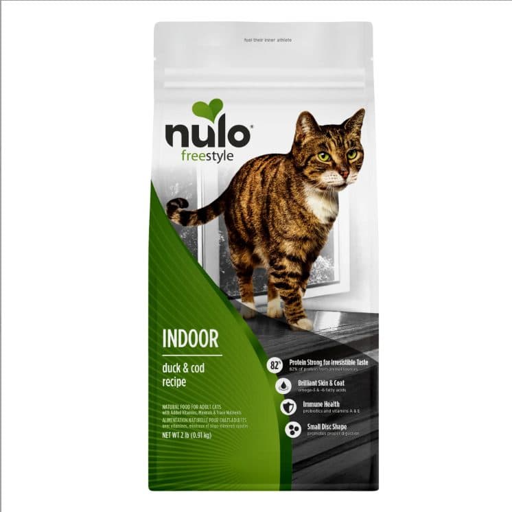 Nulo Freestyle 高蛋白無穀物貓糧 – 鴨肉及鱈魚配方(5lb / 12lb)
