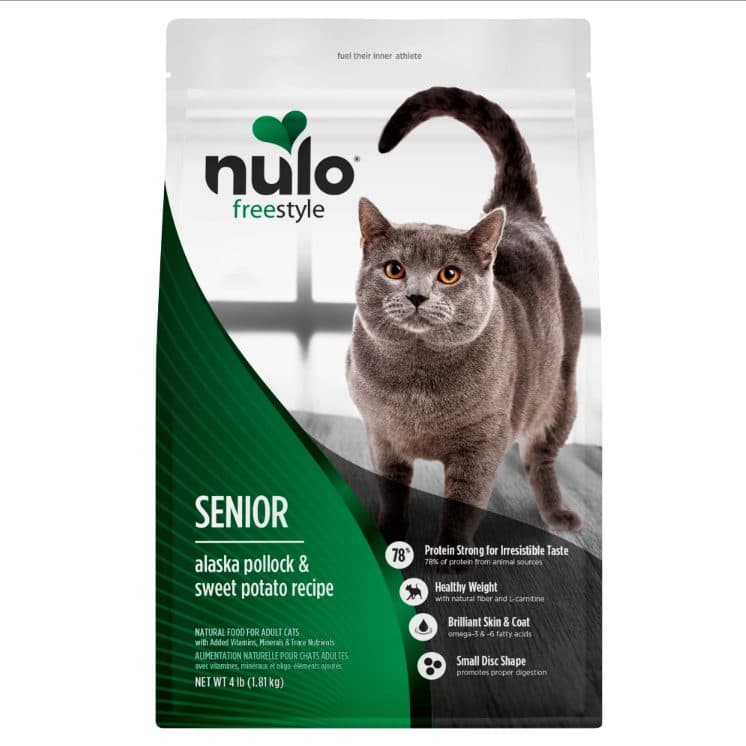 Nulo FreeStyle 老貓配方 – 阿拉斯加鱈魚、鴨肉及甘薯(5lb / 12lb)