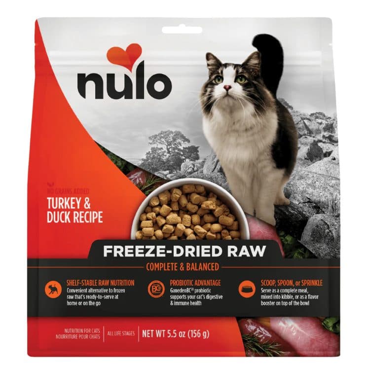 Nulo FreeStyle 凍乾生食貓糧 – 火雞及鴨肉配方(16oz)