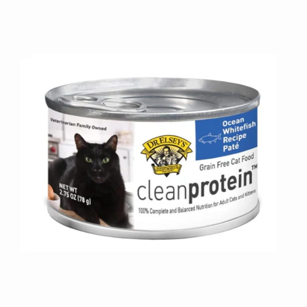 Dr. Elsey’s cleanprotein™ 無穀物深海白魚配方全貓濕糧(2.75oz)