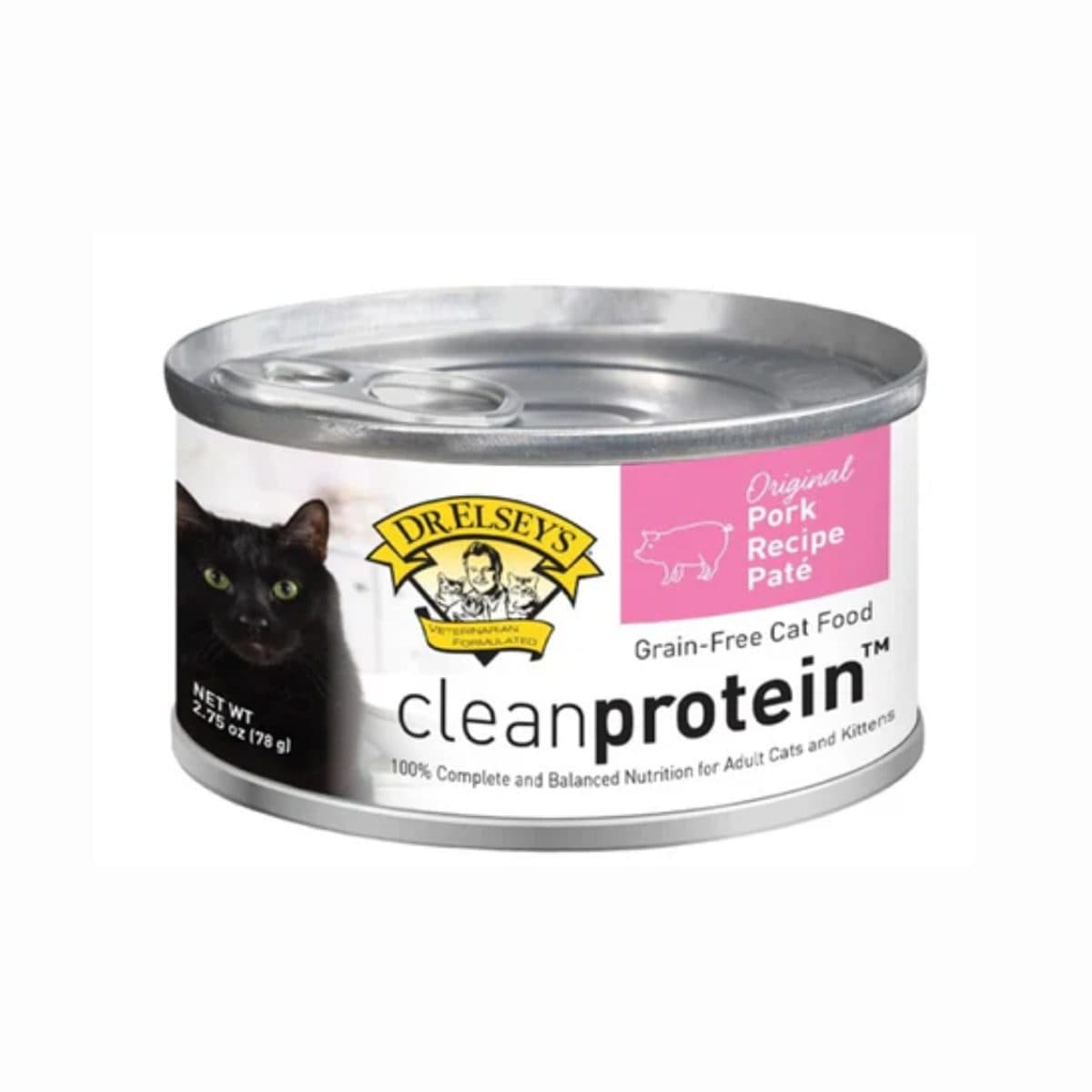 Dr. Elsey‘s cleanprotein™ 無穀物豬肉配方全貓濕糧(2.75oz)