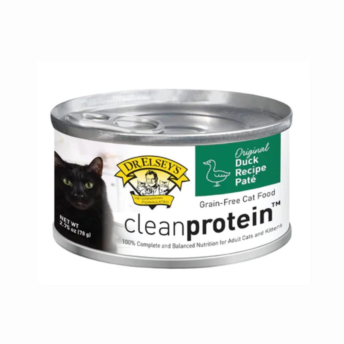 Dr. Elsey’s cleanprotein™ 無穀物鴨肉配方全貓濕糧(2.75oz)