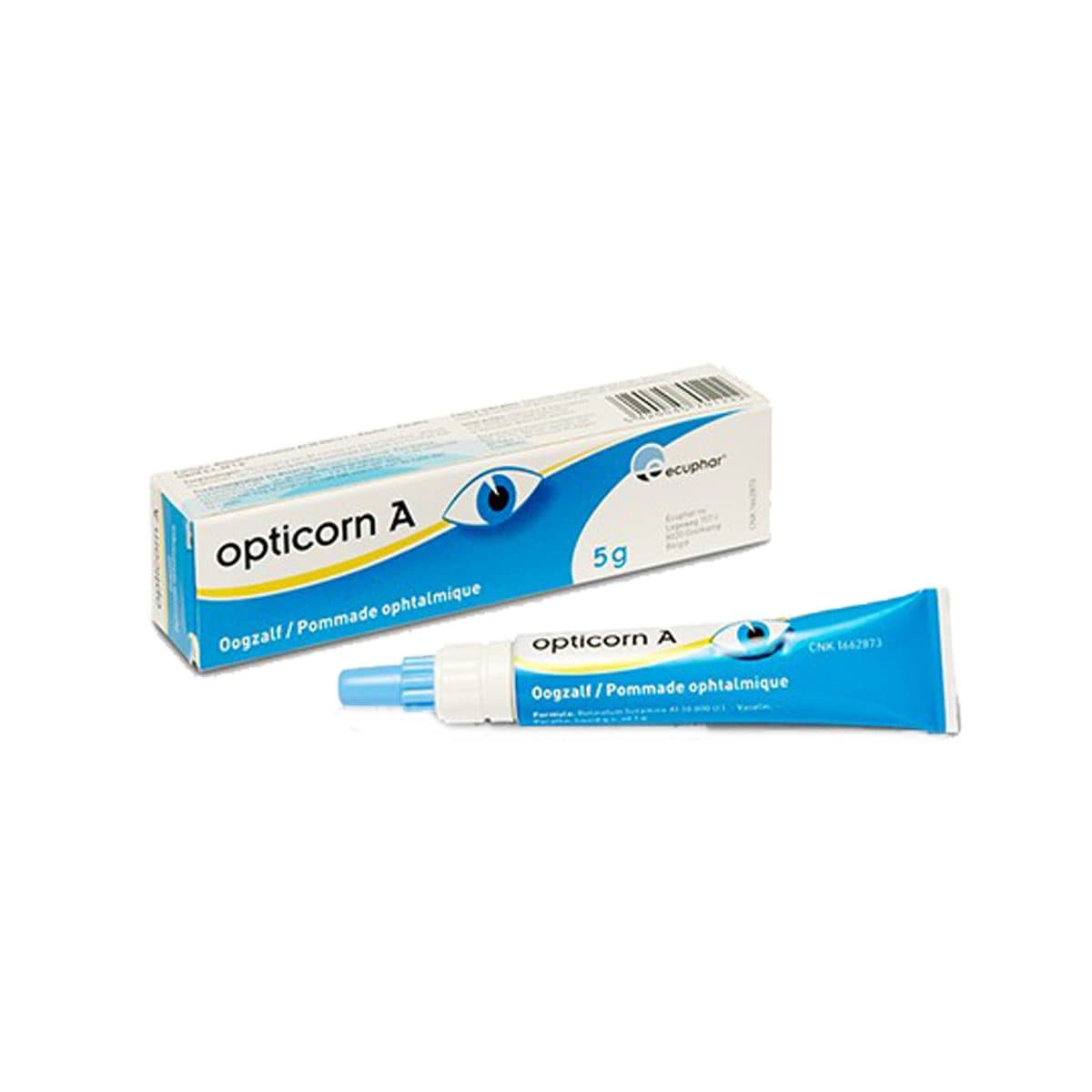 Ecuphar Opticorn A 科盾眼角膜滋養保護眼膏(5g)