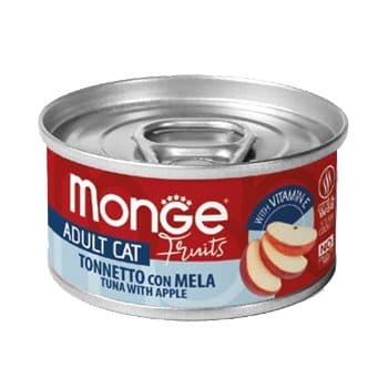 Monge Fruits 水果系列 – 吞拿魚配蘋果 成貓配方 80g