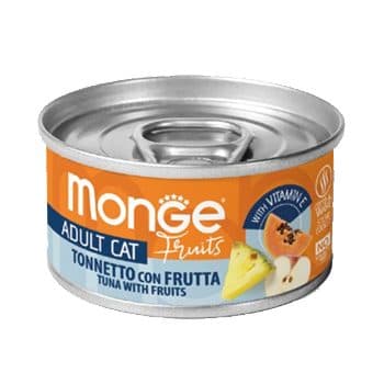 Monge Fruits 水果系列 – 吞拿魚配綜合水果 成貓配方 80g