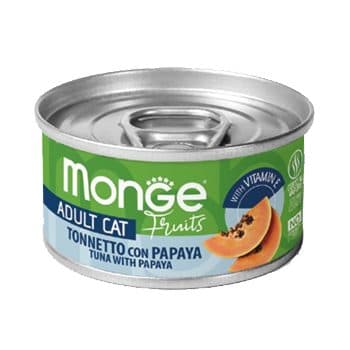 Monge Fruits 水果系列 – 吞拿魚配木瓜 成貓配方 80g