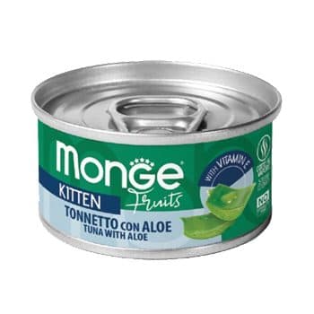 Monge Fruits 水果系列 – 吞拿魚配蘆薈 幼貓配方 80g