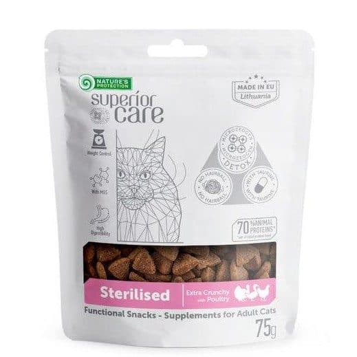 Nature's Protection Superior Care 成貓絕育功能小食 家禽配方 75g