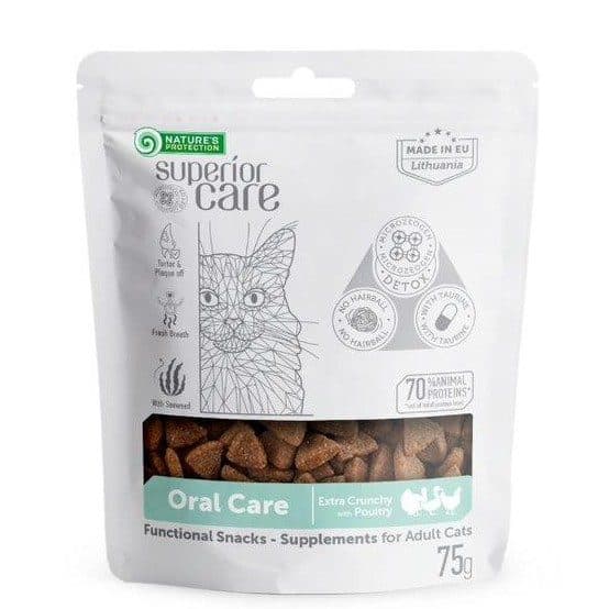 Nature's Protection Superior Care 成貓口腔護理功能小食 家禽配方 75g