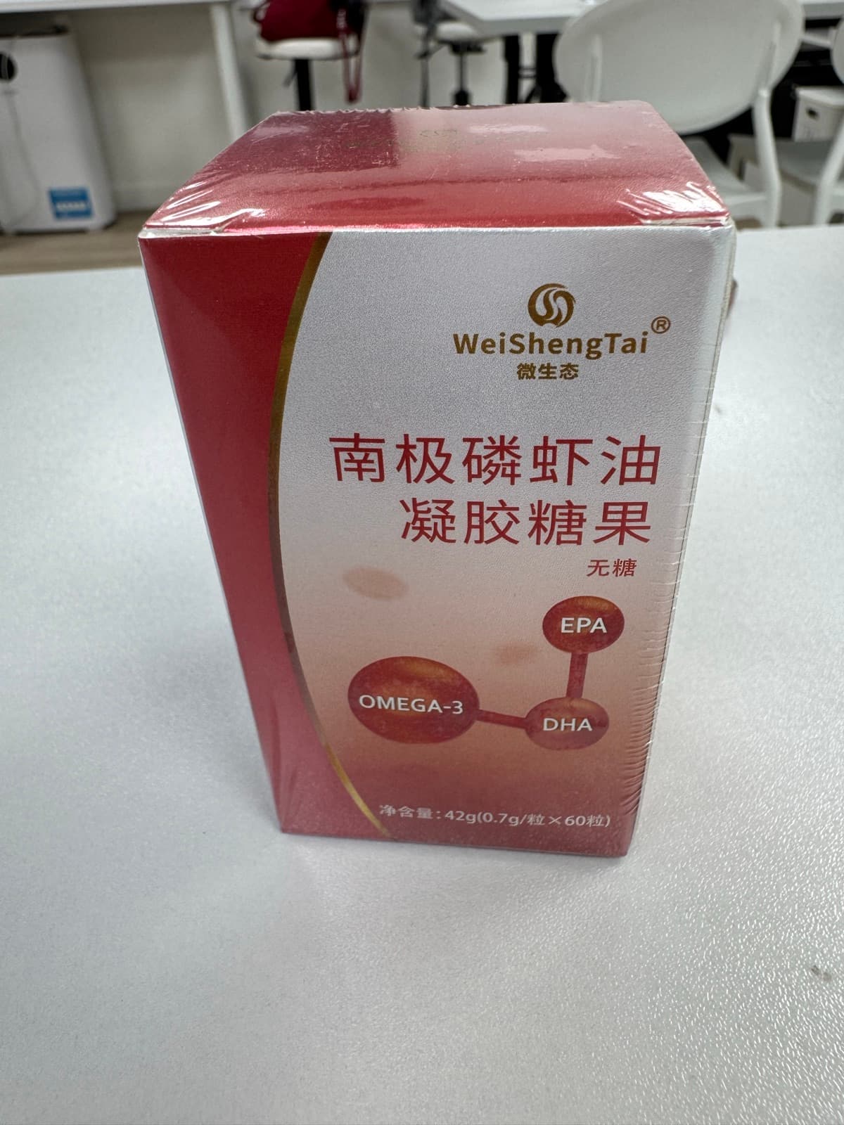 南极磷虾油凝胶糖果